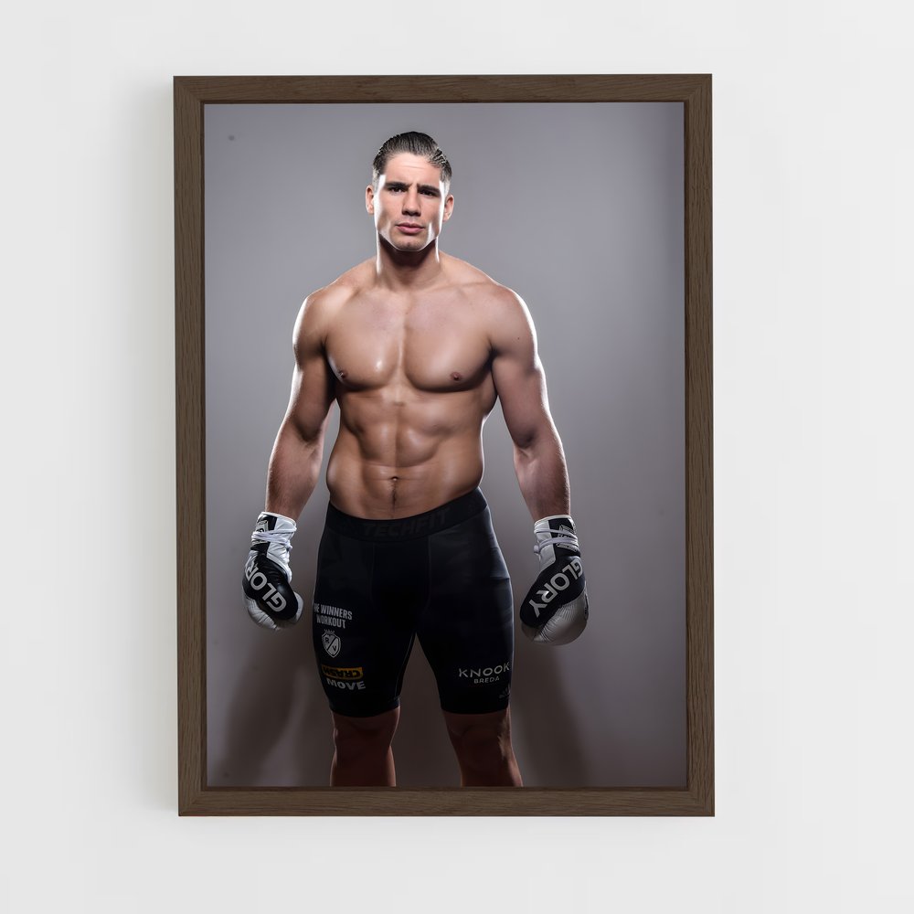 Poster Champion de la Gloire – affiche Kick-boxing (vue 5)